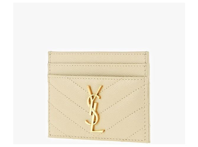 Autre Marque Tarjetero Cassandra Monogram Matelassé Gold - vista 4