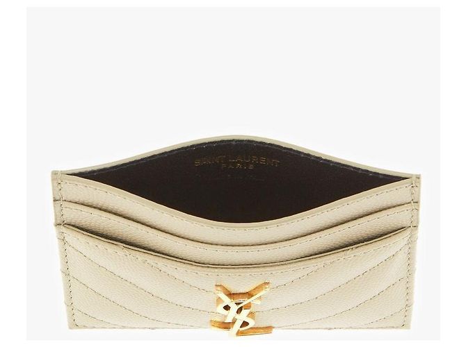 Autre Marque Tarjetero Cassandra Monogram Matelassé Gold - vista 6