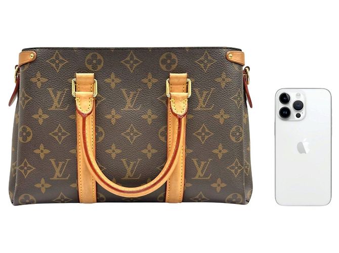 Sac à main Louis Vuitton Monogram Soufflot BB - vue 3