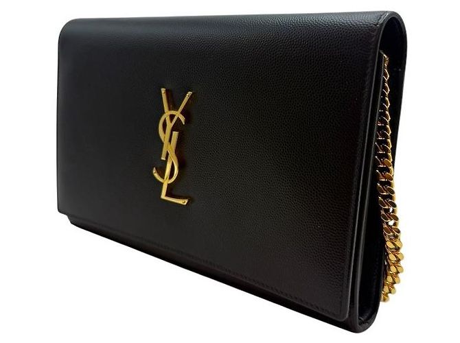 Autre Marque Borsa a tracolla Monogram Chain Gold - vista 3