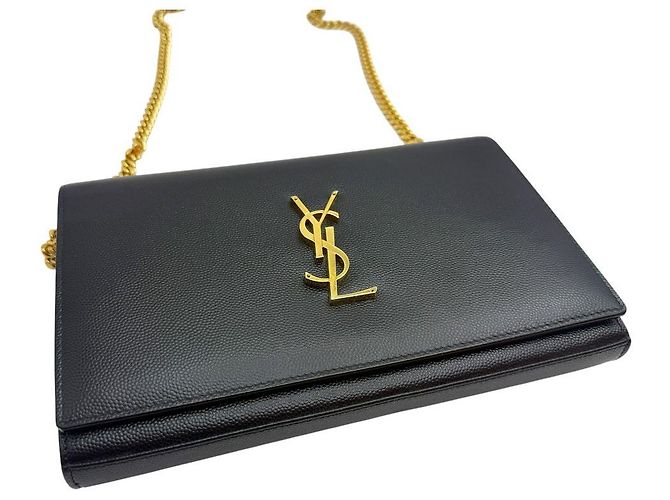 Autre Marque Borsa a tracolla Monogram Chain Gold - vista 5