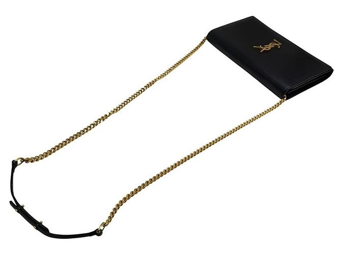 Autre Marque Borsa a tracolla Monogram Chain Gold - vista 6