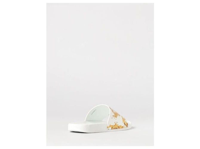 Versace Sandali slide in gomma stampati - vista 6
