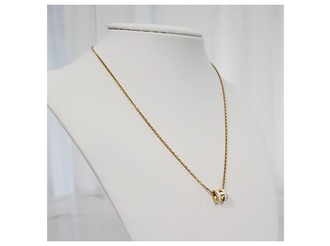 Hermès Mini Pop Women's Necklace Yellow Gold Blanc - view 6