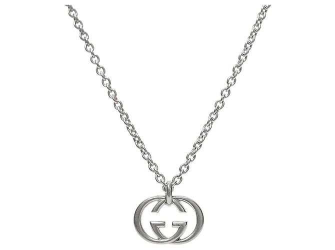 Gucci Verschlungene Silberkette - Ansicht 2