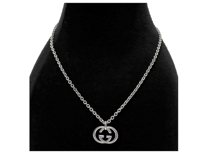 Gucci Verschlungene Silberkette - Ansicht 5