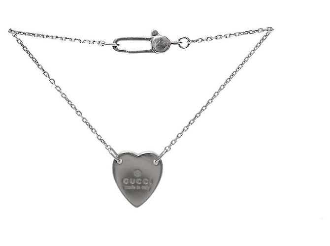 Gucci Bracciale Trademark Heart Silver - vista 4
