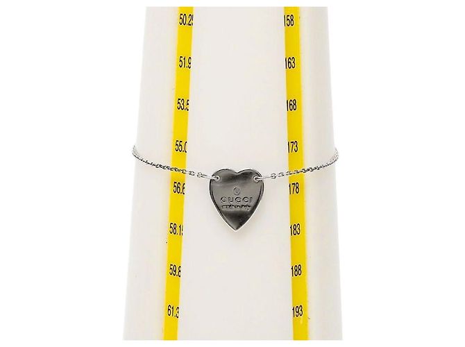 Gucci Bracciale Trademark Heart Silver - vista 5