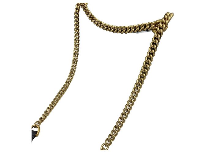 Gucci Borsa a tracolla e spalla GG Marmont in pelle matelassé Small, Nero - vista 16