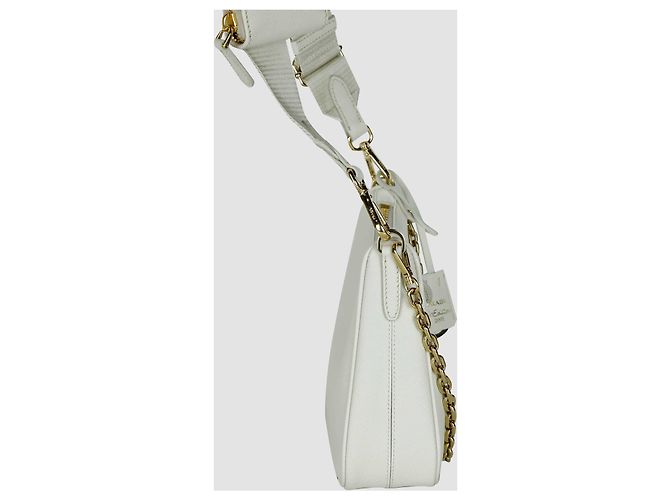 Prada Borsa a tracolla Reedition in pelle Saffiano - vista 2