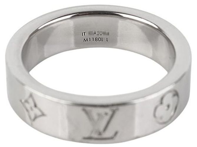 Louis Vuitton Anello Palladium Mosaic Scene Misura - vista 4