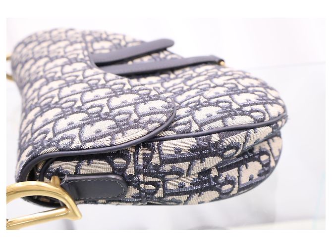 Dior Oblique Jacquard Saddle Tote Schultertasche - Ansicht 4