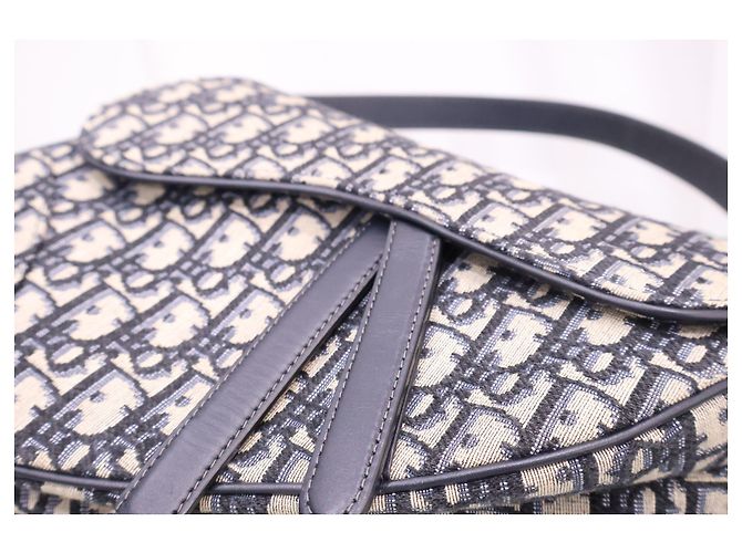 Dior Oblique Jacquard Saddle Tote Schultertasche - Ansicht 6