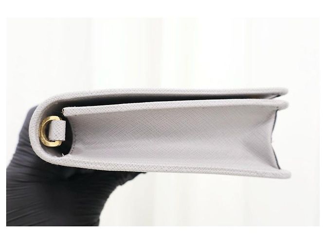 Prada Mini Borsa a Tracolla Saffiano - vista 4