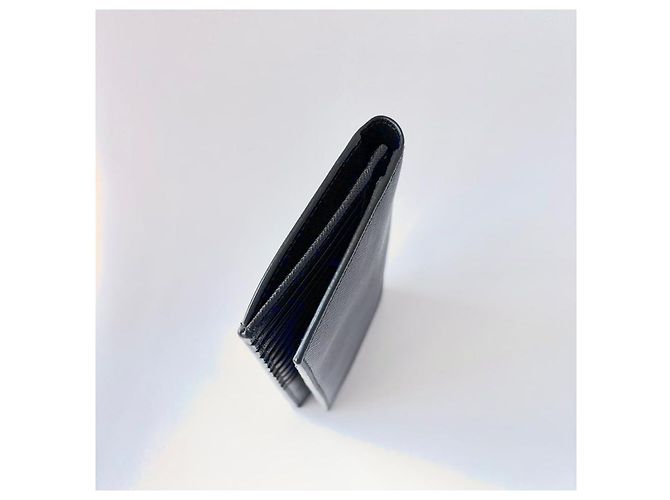 Prada Saffiano Long Wallet for Men Black - view 7