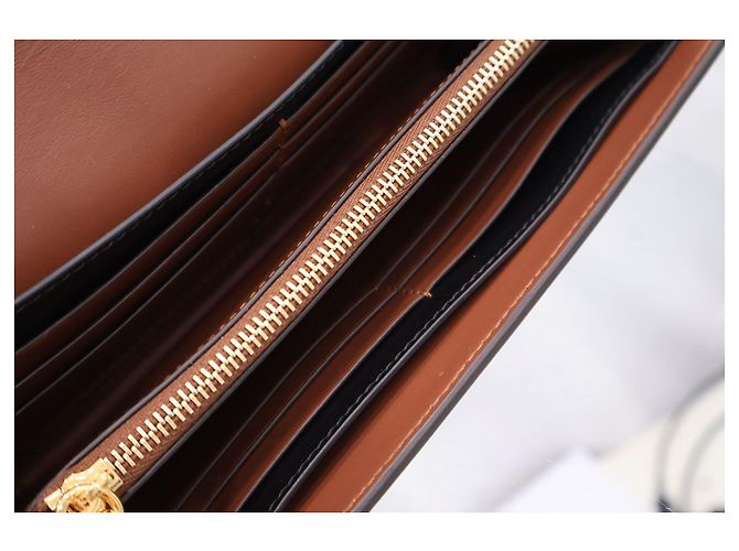 Burberry Borsa a tracolla Monogram Stripe E-Canvas - vista 13