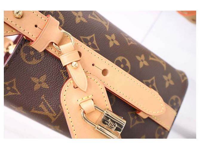 Bucket Louis Vuitton Borsa a secchiello a tracolla Monogram All-in BB - vista 3