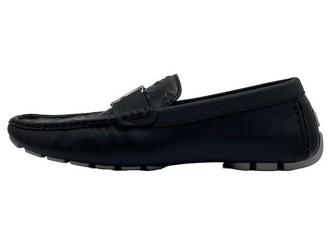 Louis Vuitton Mocassini da guida Monte Carlo Monogram in pelle - vista 17