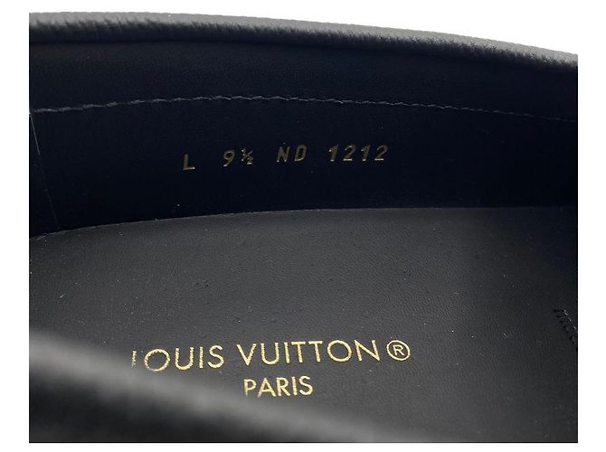 Louis Vuitton Mocassini da guida Monte Carlo Monogram in pelle - vista 22