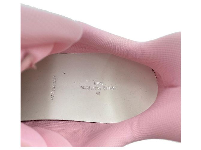 Louis Vuitton Sneakers Archlight Mesh Leather White Pink - vista 23