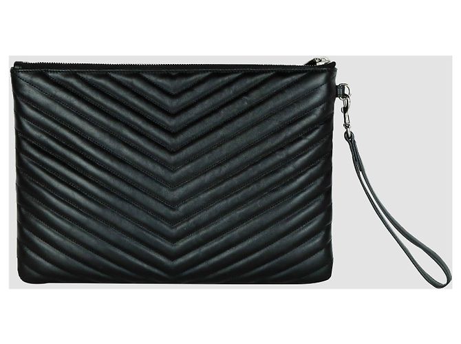 Autre Marque Monogram Tablet-Clutch - Ansicht 3