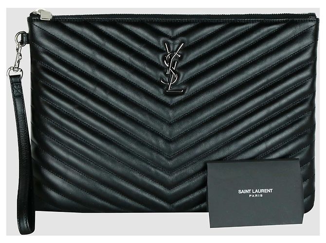 Autre Marque Monogram Tablet-Clutch - Ansicht 6