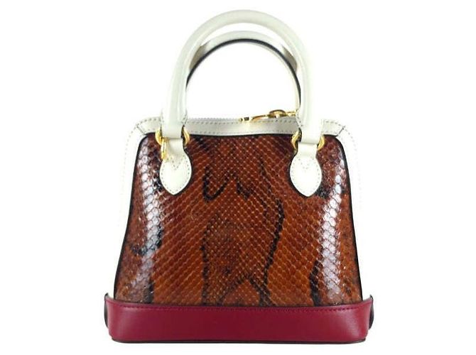Gucci Python Horsebit Top Handle Schultertasche Crossbody - Ansicht 3