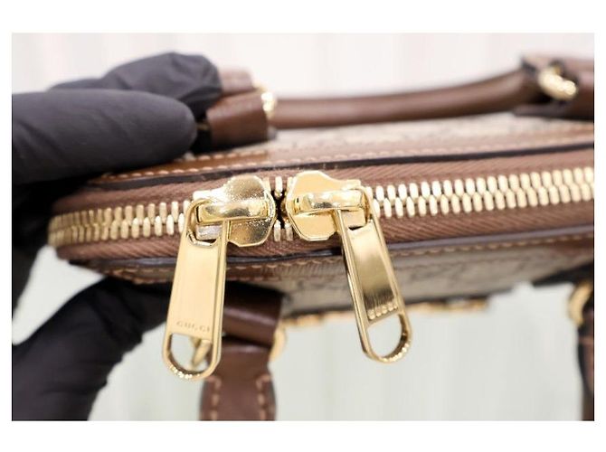 Gucci Mini borsa a mano e a tracolla Horsebit - vista 10