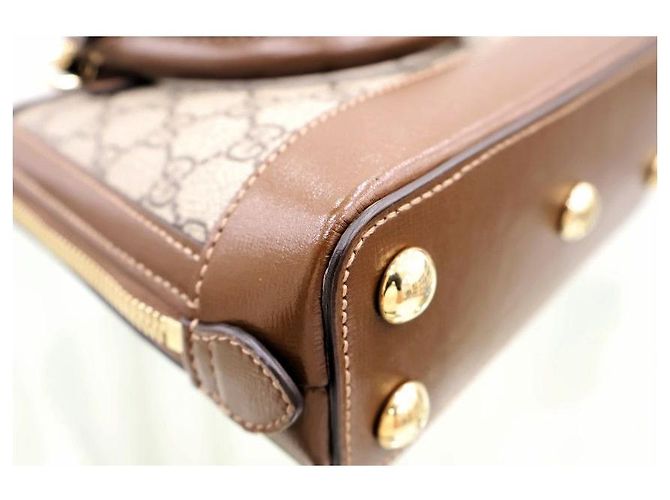 Gucci Mini borsa a mano e a tracolla Horsebit - vista 8