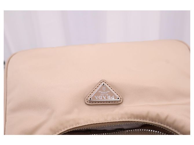 Prada Borsa a tracolla e spalla Re-Nylon Tessuto Chain - vista 6