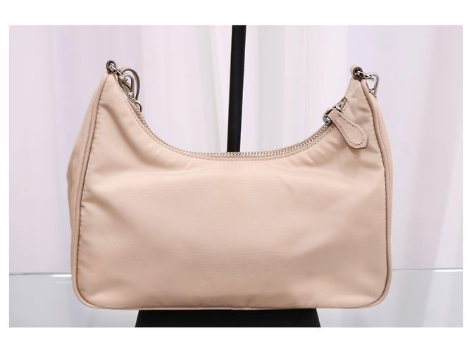 Prada Borsa a tracolla e spalla Re-Nylon Tessuto Chain - vista 8