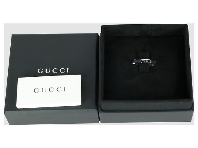 Gucci Anello Link to Love in oro bianco - vista 6
