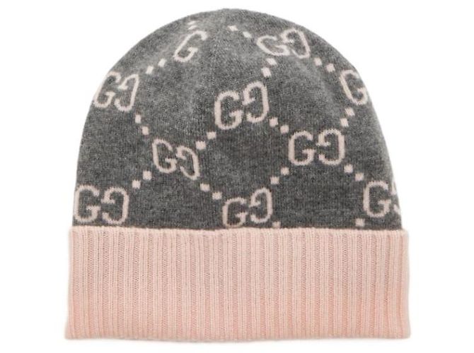 Gucci Berretto in jacquard di cashmere - vista 2