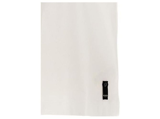 Fendi Metal FF T-Shirt aus Baumwolle - Ansicht 5