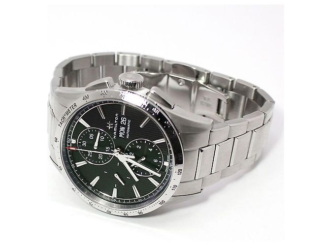 Autre Marque Relógio automático Broadway Chronograph em aço - vista 3