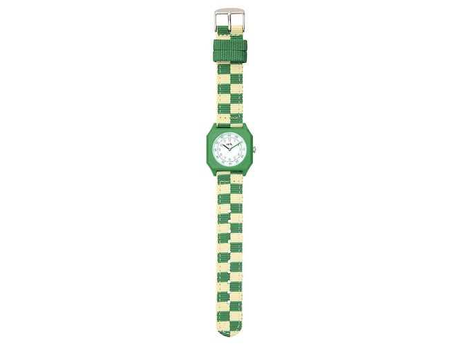 Autre Marque Relógio Checkered Summer Grass - vista 4