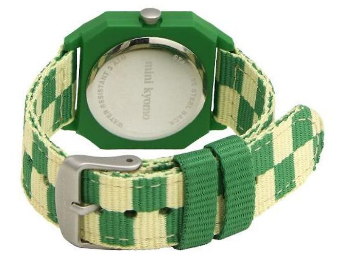 Autre Marque Relógio Checkered Summer Grass - vista 5