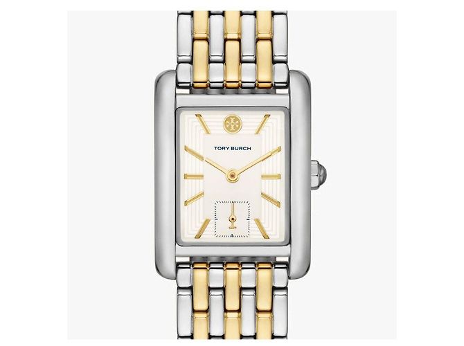 Tory Burch Die Eleanor Square Metalluhr für Damen - Ansicht 6