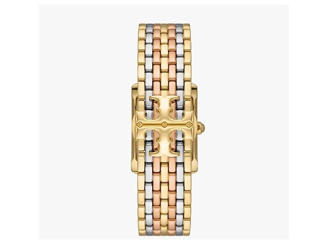 Tory Burch Die Eleanor Square Metalluhr für Damen - Ansicht 4