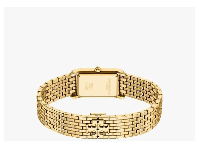 Tory Burch Die Eleanor Square Metalluhr für Damen - Ansicht 6