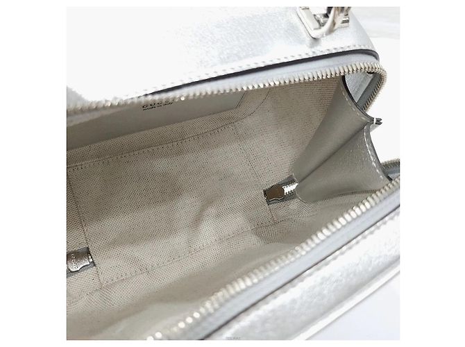 Gucci Nuova Borsa Blondie Mini Top Handle Argento Metallizzato - vista 8