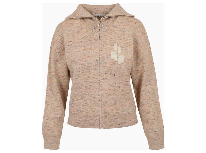 Isabel Marant Cardigã com fecho zip e gola alta - vista 2