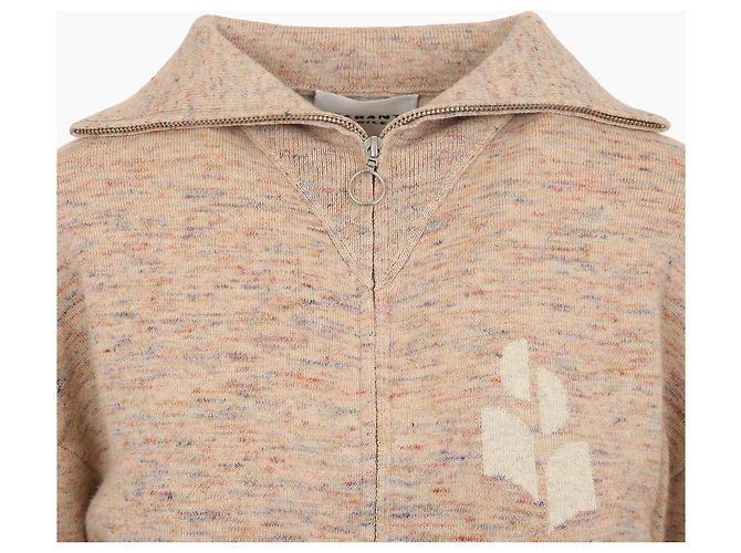 Isabel Marant Cardigã com fecho zip e gola alta - vista 7