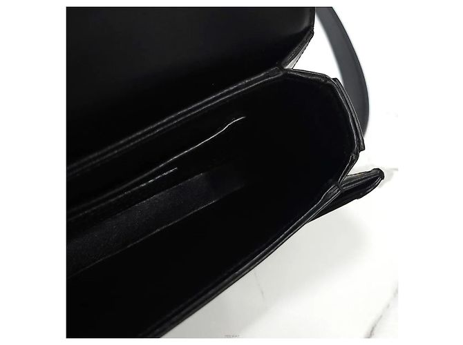 Autre Marque Picca borsa satchel nera e oro - vista 8