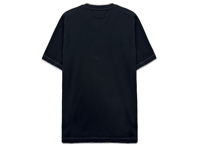 Brunello Cucinelli T-Shirt mit kurzen Ärmeln im Layer-Look - Ansicht 2