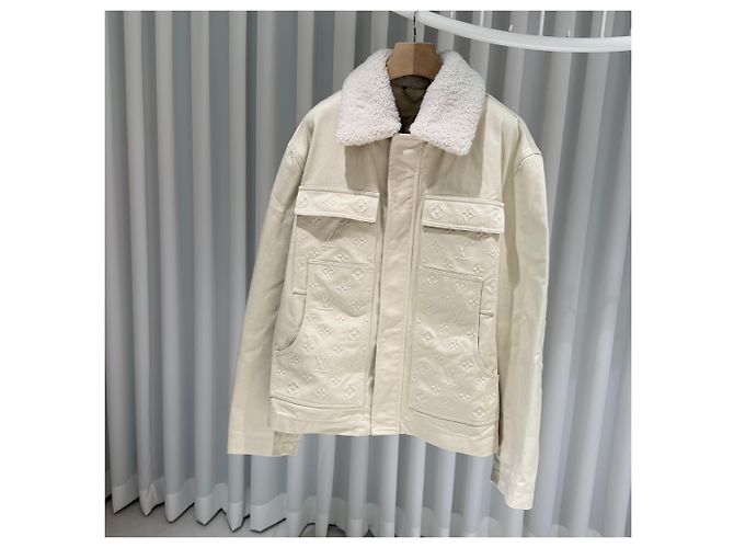 Louis Vuitton Giacca in shearling Monogram Workwear - vista 2