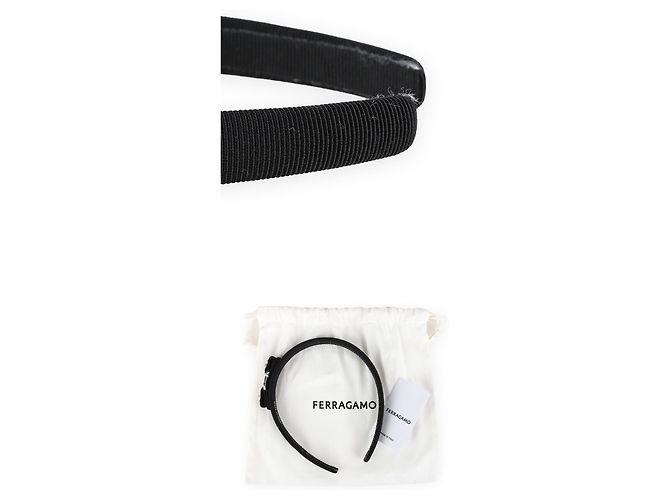 Salvatore Ferragamo Fascia per capelli Vara Crystal da donna - vista 5