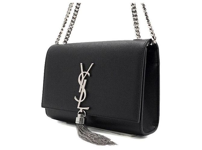 Autre Marque Borsa a tracolla e spalla Kate Tassel Small Chain Nera - vista 2