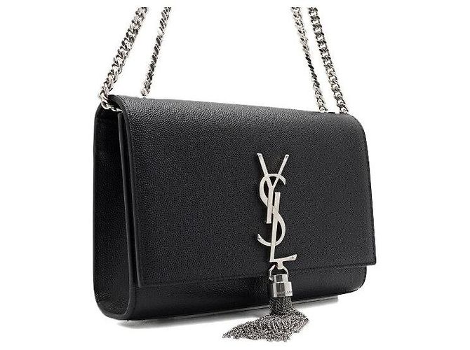 Autre Marque Borsa a tracolla e spalla Kate Tassel Small Chain Nera - vista 3