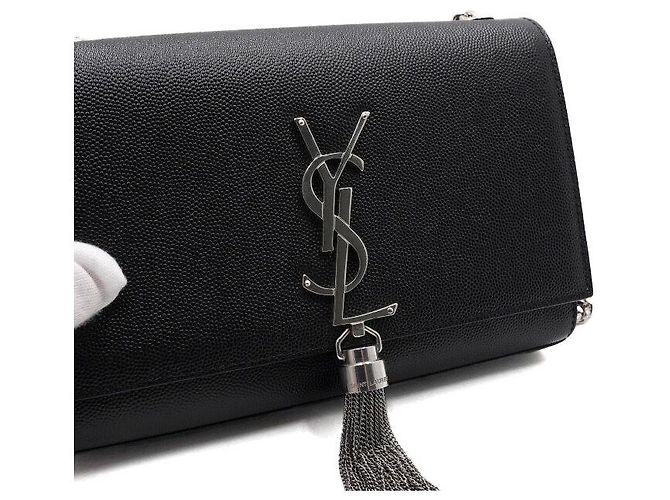 Autre Marque Borsa a tracolla e spalla Kate Tassel Small Chain Nera - vista 8